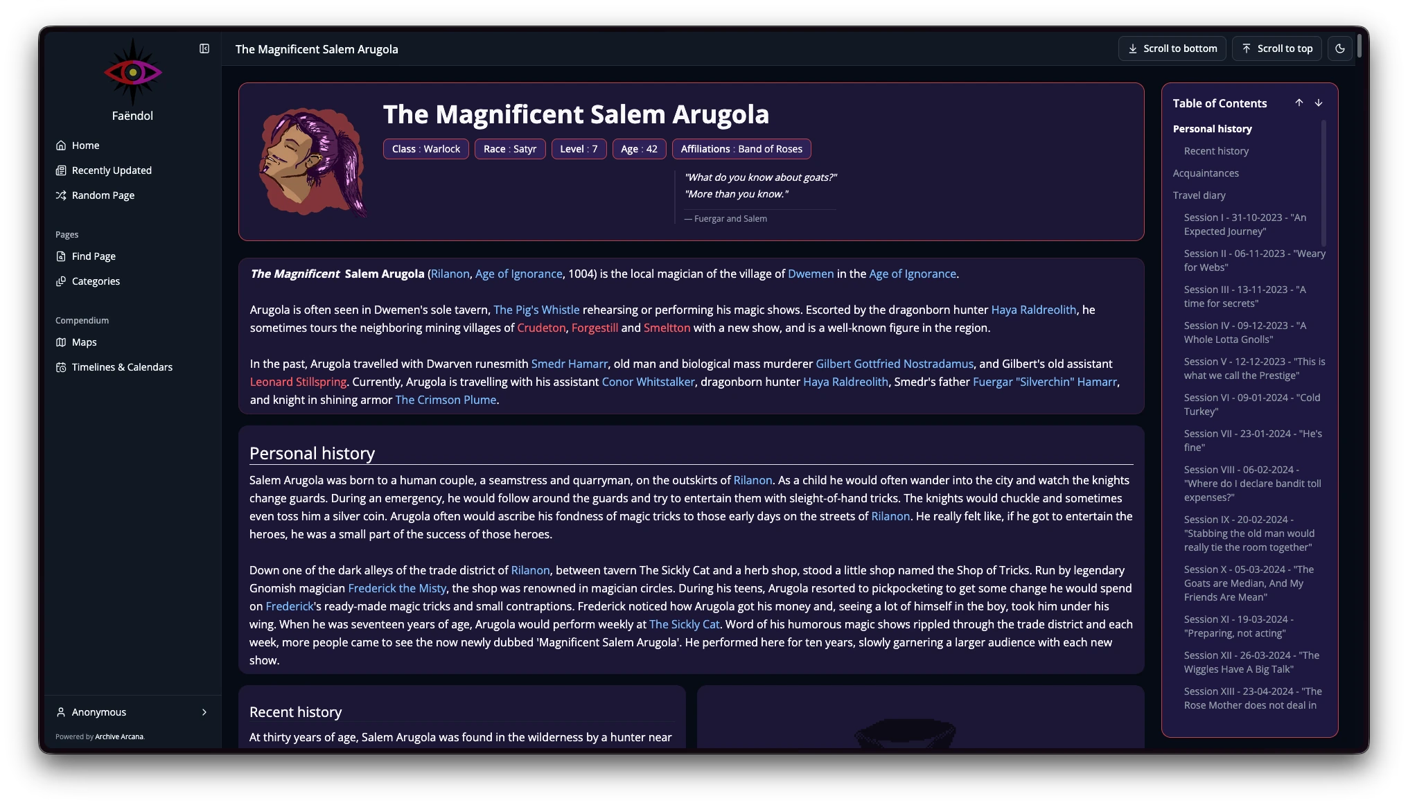 Create pages and journals with unique style